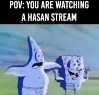 POV: YOU ARE WATCHING A HASAN STREAM
