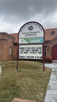 UNITING CHURCH IN AUSTRALIA FIVE DOCK DRUMMOYNE CONGREGATION SUNDAY SERVICE 9:30 AM CHURCH OFFICE 9AM-1PM TUES, WED, FRI | MINISTER: 91812047 | WEBSITE: fddr.unitingchurch.org.au GARFIELD STREET CHILDREN'S CENTRE EARLY CHILDHOOD EDUCATION LONG DAY CARE. AGES 0-5YRS CALL: 9713 6381 www.THEFAMILYWORKS.COM.AU HONK IF YOU LOVE JESUS TEXT WHILE DRIVING IF YOU WANT TO MEET HIM SUNDAY WORSHIP 9-30 AM