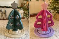 beige mom after and before