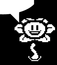 Flowey speech bubble