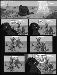 MODAT BEAM LOOK. GAMERA. THAT'S WEIRD RIGHT? LIKE, HOW DOES HE DO THAT?