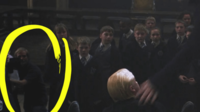 A cameraman caught in Harry Potter