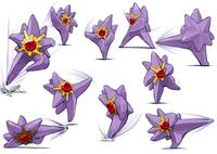 Mega Starmie Fictional moveset