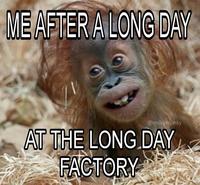 ME AFTER A LONG DAY @milkymunky AT THE LONG DAY FACTORY