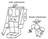 male cybertronian female cybertronian
