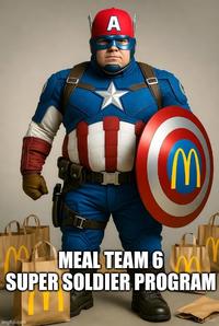 A MEAL TEAM 6 M SUPER SOLDIER PROGRAM imgflip.com Grok
