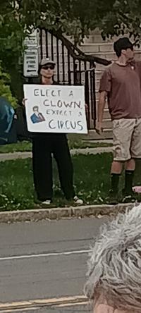 A photo that I took myself at the June No Kings