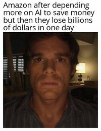 Amazon after depending more on Al to save money but then they lose billions of dollars in one day 06