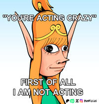 "YOU'RE ACTING CRAZY" FIRST OF ALL I AM NOT ACTING WEB TOON Xmerrivius