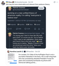 A "quote-tweet":https://knowyourmeme.com/memes/quote-retweets-qrts referencing the "Everyone is 12 Now" theory from "Bluesky":https://knowyourmeme.com/memes/sites/bluesky post from user Patrick Cosmos.