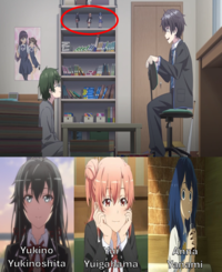 Yukino Yui Anna Yukinoshita Yuigahama Yanami