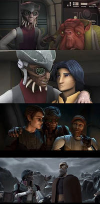 The being with friends everywhere | /r/PrequelMemes