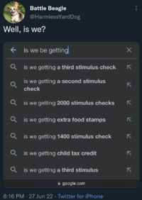 A "tweet":https://knowyourmeme.com/memes/sites/twitter-x "reposted":https://knowyourmeme.com/memes/repost to "iFunny":https://knowyourmeme.com/memes/sites/ifunny about the "Is We Getting" "meme":https://knowyourmeme.com/memes/memes.