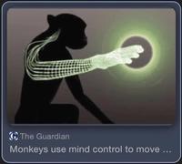 The Guardian Monkeys use mind control to move ...