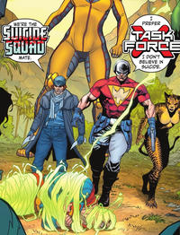 WE'RE THE SUIGIDE SQUAD MATE. I PREFER TASK FORCE I DON'T BELIEVE IN SUICIDE. Re い