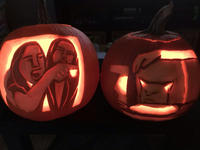 The lady and the cat