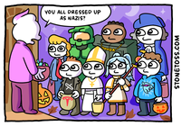 YOU ALL DRESSED UP AS NAZIS? DONDA STONETOSS.COM