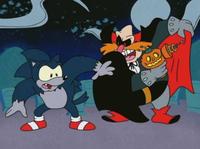The adventures of Sonic the hedgehog, but it's a Halloween special