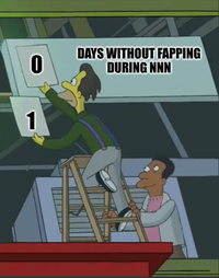 1 0 DAYS WITHOUT FAPPING DURING NNN
