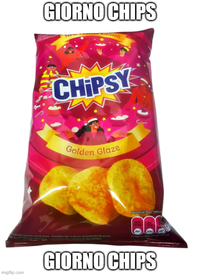imgflip.com GIORNO CHIPS Edition CHIPSY Golden Glaze Proba poa (30 g) pic GIORNO CHIPS