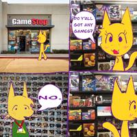 GameStop w NO. S DO Y'ALL GOT ANY GAMES? 94