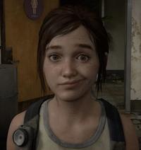 The original "Ellie Smirk" image, used a "reaction image":https://knowyourmeme.com/memes/reaction-images and "exploitable":https://knowyourmeme.com/memes/exploitables on social media. It shows "_The Last of Us_":https://knowyourmeme.com/memes/subcultures/the-last-of-us "video game":https://knowyourmeme.com/memes/cultures/gaming character Ellie Williams smirking and looking directly at the viewer. 