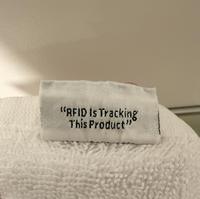 "RFID Is Tracking This Product"