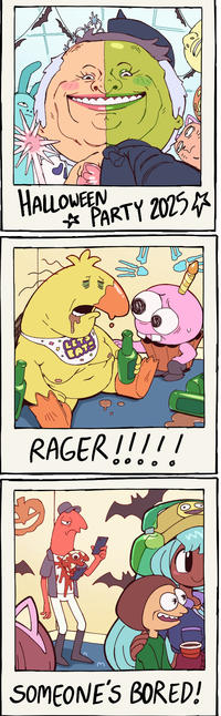 HALLOWEEN PARTY 2025 RAGER!!!!! SOMEONE'S BORED!