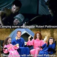 A "meme":https://knowyourmeme.com/memes/memes shared in the 📚Twilight Shitposting💿 "Facebook":https://knowyourmeme.com/memes/sites/facebook-meta group, referencing the White Robert Pattinson meme.