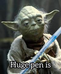 Round Stic M Huge pen is