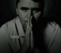 An alternate version of the Charlie Kirk "Son😭😭😭😭😭" meme, a "Charlie Kirk Face Swap":https://knowyourmeme.com/memes/charlie-kirk-face-swaps-kirkified-memes image of "Anthony's Mackie Smirk Meme":https://knowyourmeme.com/memes/anthony-mackies-smirk. 