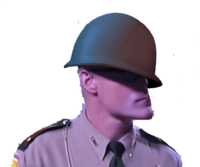 Soldier Bill Klue, Rocket Launcher fully loaded since WWII