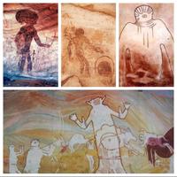 4000 Year Old Drawings From Algerian Sahara Desert