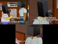 9-2 = 1521 CONSOLE SIGN-UP Canyen YOU'RE STEAM MACHINE. YES. YOU PLAY VIDEO GAMES. I PLAY VIDEO GAMES SO. ARE YOU BETTER THAN ME? TOO WELL, I'VE NEVER MET YOU, BUT... YES.