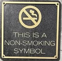 THIS IS A NON-SMOKING SYMBOL