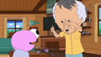 A shortened "GIF":https://knowyourmeme.com/memes/cultures/gif of Pim and "Mr. Boss":https://knowyourmeme.com/memes/mr-boss from "_Smiling Friends_":https://knowyourmeme.com/memes/subcultures/smiling-friends dapping each other up. 