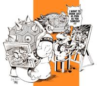 Silly Fanart MANH HO 111. ་ང་སས་་ I WANT TO DRAW JUST AS COOL AS YOU SOMEDAY !!!