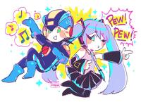 Mega Man Battle Network x Vocaloid: Rockman Exe and Hatsune Miku
Capcom