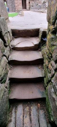 Steps at Goodrich castle