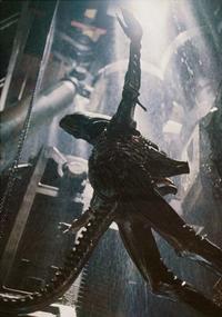 That time they put the tail in the crotch when filming alien (1979)