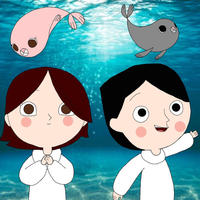 Sasha and Keegan: Saoirse's children