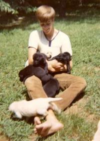 Puppies in 1970