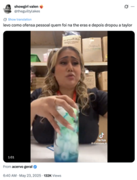 A Portuguese/Brazilian "tweet":https://knowyourmeme.com/memes/sites/twitter-x using the Crystalynn_8 Making a Red Bull Drink "viral video":https://knowyourmeme.com/memes/viral-videos from "TikTok":https://knowyourmeme.com/memes/sites/tiktok.