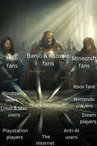 Want to support the clause? Boycott Microsoft and free their studios from them! 

Here is the link if you’re interested https://discord.gg/6x8MvGUvCR