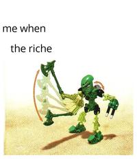 me when the riche