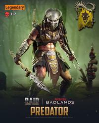 Legendary HP RAID SHADOW LEGENDS PREDATOR. BADLANDS PREDATOR Elements based on Predator: Badlands TM & © 2025 20th Century Studios. All Rights Reserved.