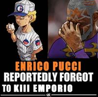 G ENRICO PUCCI REPORTEDLY FORGOT TO KIII EMPORIO FAR