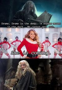 Drums. Drums in the deep. A shadow moves in the dark. We cannot get out. She is coming. vevo