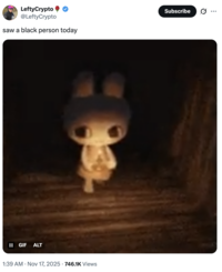A "tweet":https://knowyourmeme.com/memes/sites/twitter-x using the Umi Walking With a Candle "GIF":https://knowyourmeme.com/memes/cultures/gif in a "GIF Caption":https://knowyourmeme.com/memes/gif-captions post.