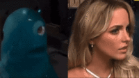X user @g2itter2eo responded to a post asking, "can someone make a gif of her next to the blue blob," by posting a version of the Mckenna Grace GIF that placed her alongside the "B.O.B. Staring":https://knowyourmeme.com/memes/bob-staring meme, gathering over 15,000 likes in three days.
